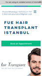 Mobile Screenshot of fuehairtransplantistanbul.com
